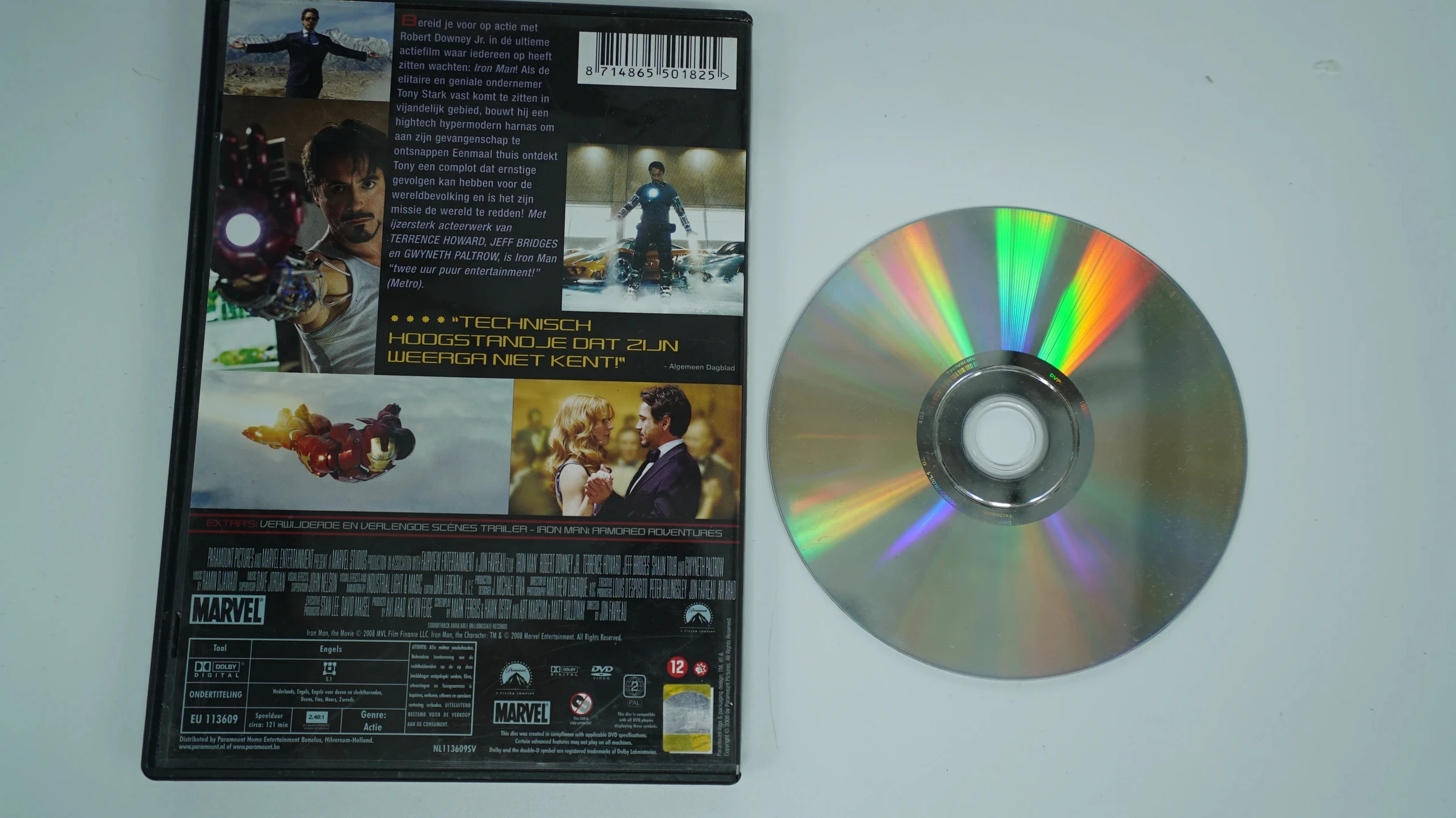 Iron Man (DVD, Región 2 PAL, Edición Estándar) – photo 4